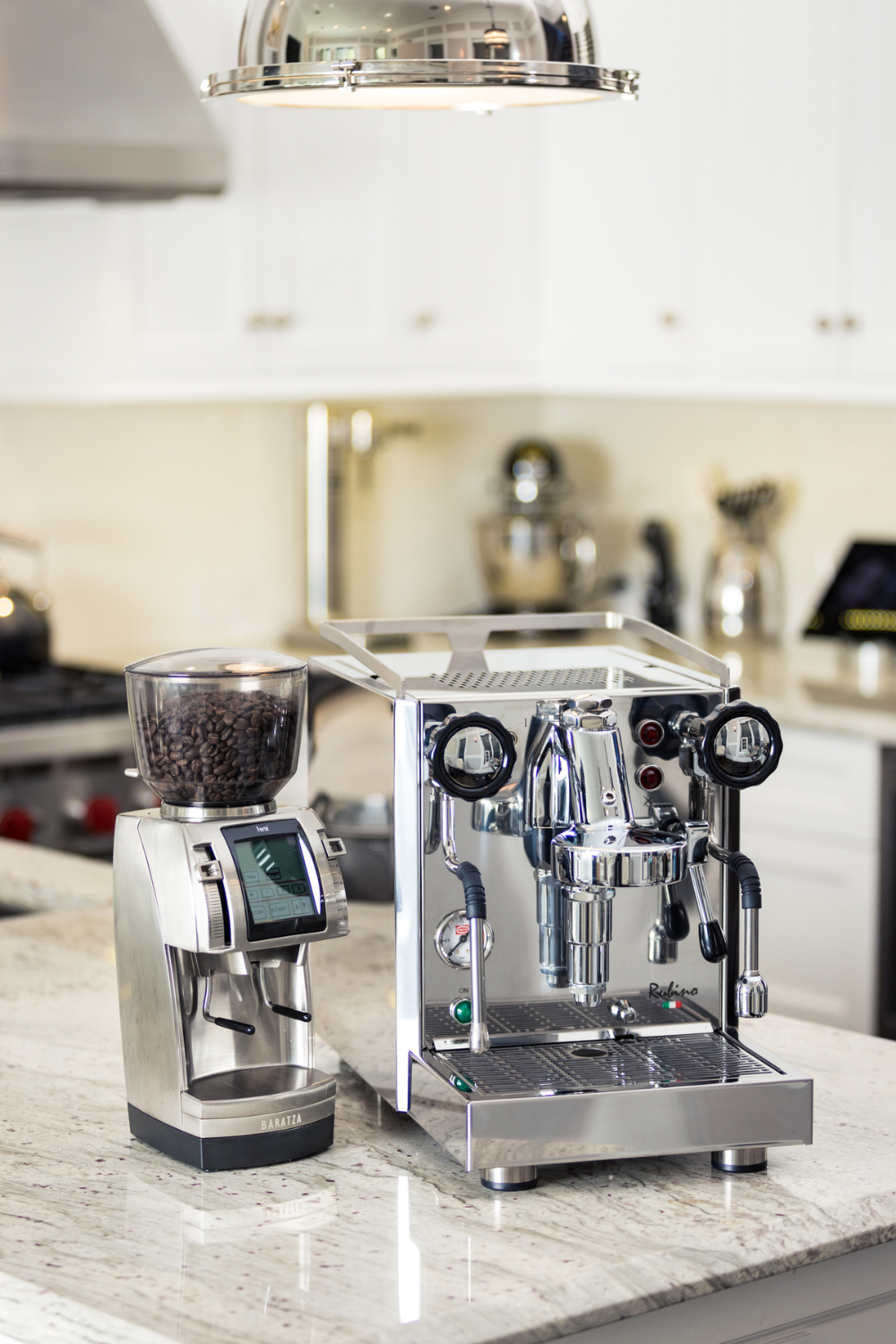 prosumer espresso machine and grinder